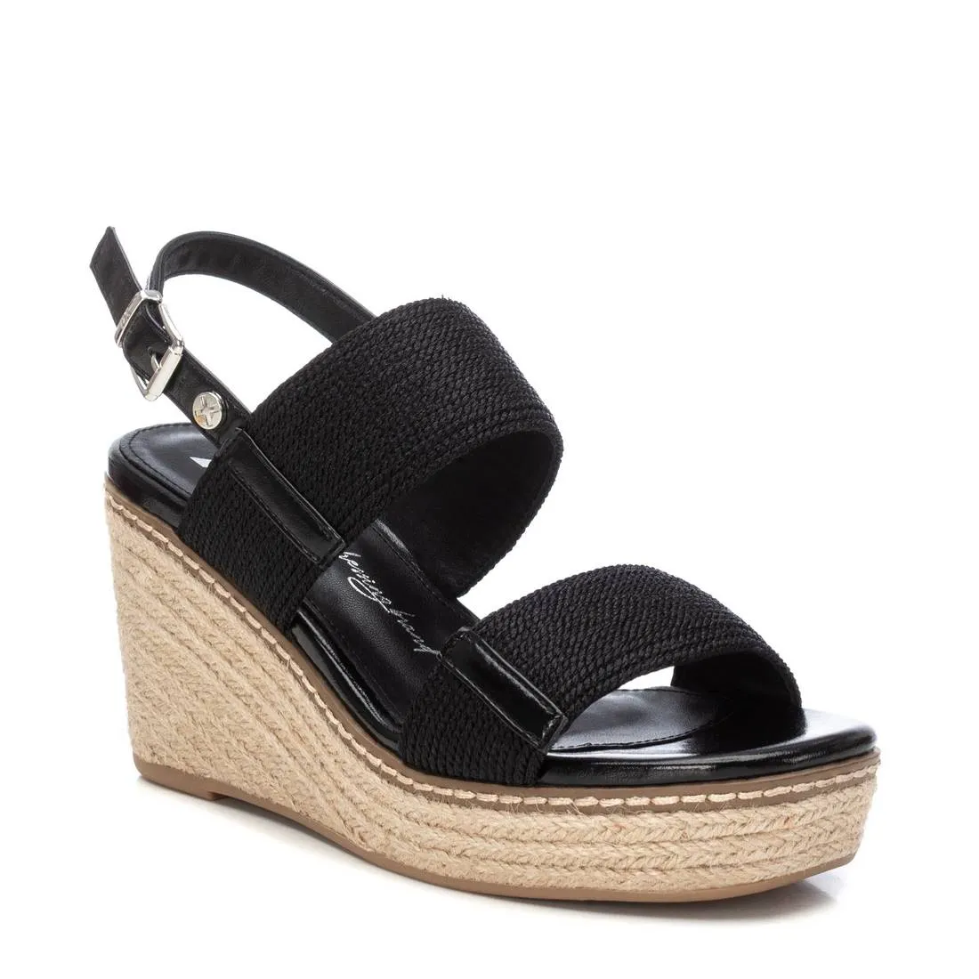Women's sandals 142832 BLACK