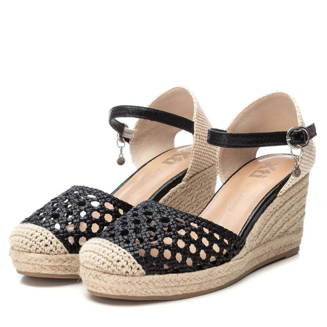 Women's sandals 142893 BLACK
