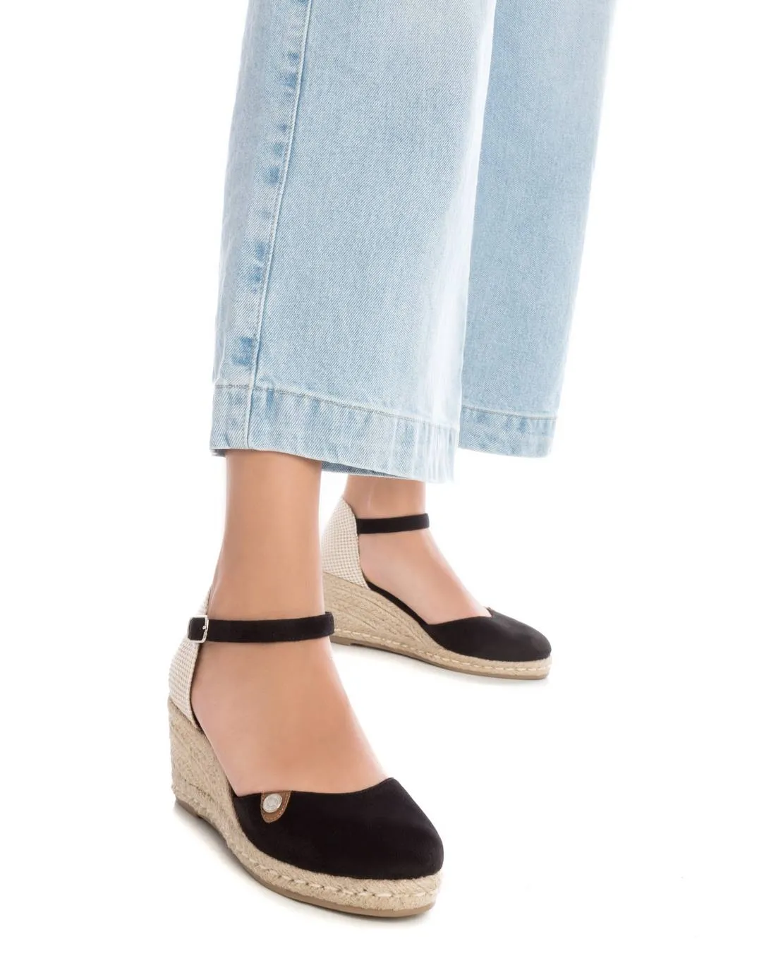 Women's sandals 171882 BLACK