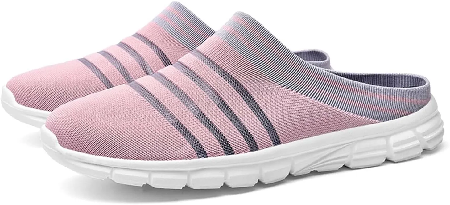 Women's Slip-On Mules Comfortable Casual Non-Slip Clogs for Men and Women Loafers Lightweight Indoor and Outdoor Walking Shoes Sports Slippers