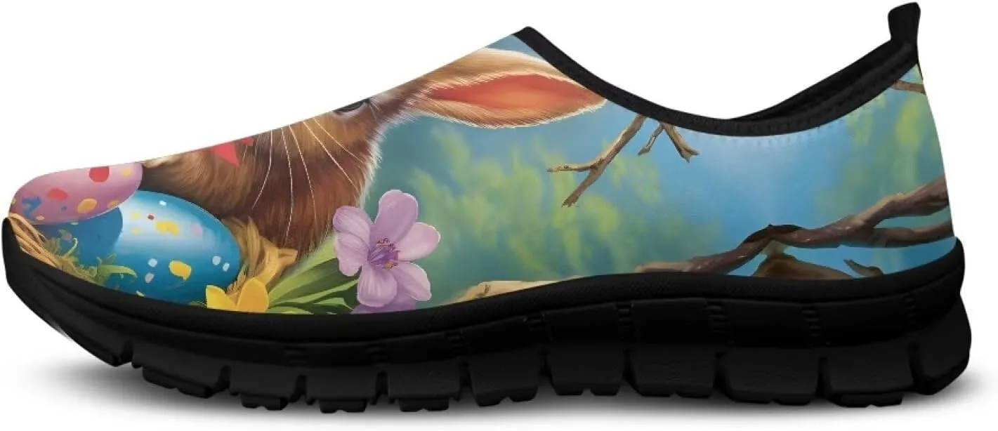 Womens Slip On Shoes Casual Travel Shoes Breathable Lightweight Work Shoes